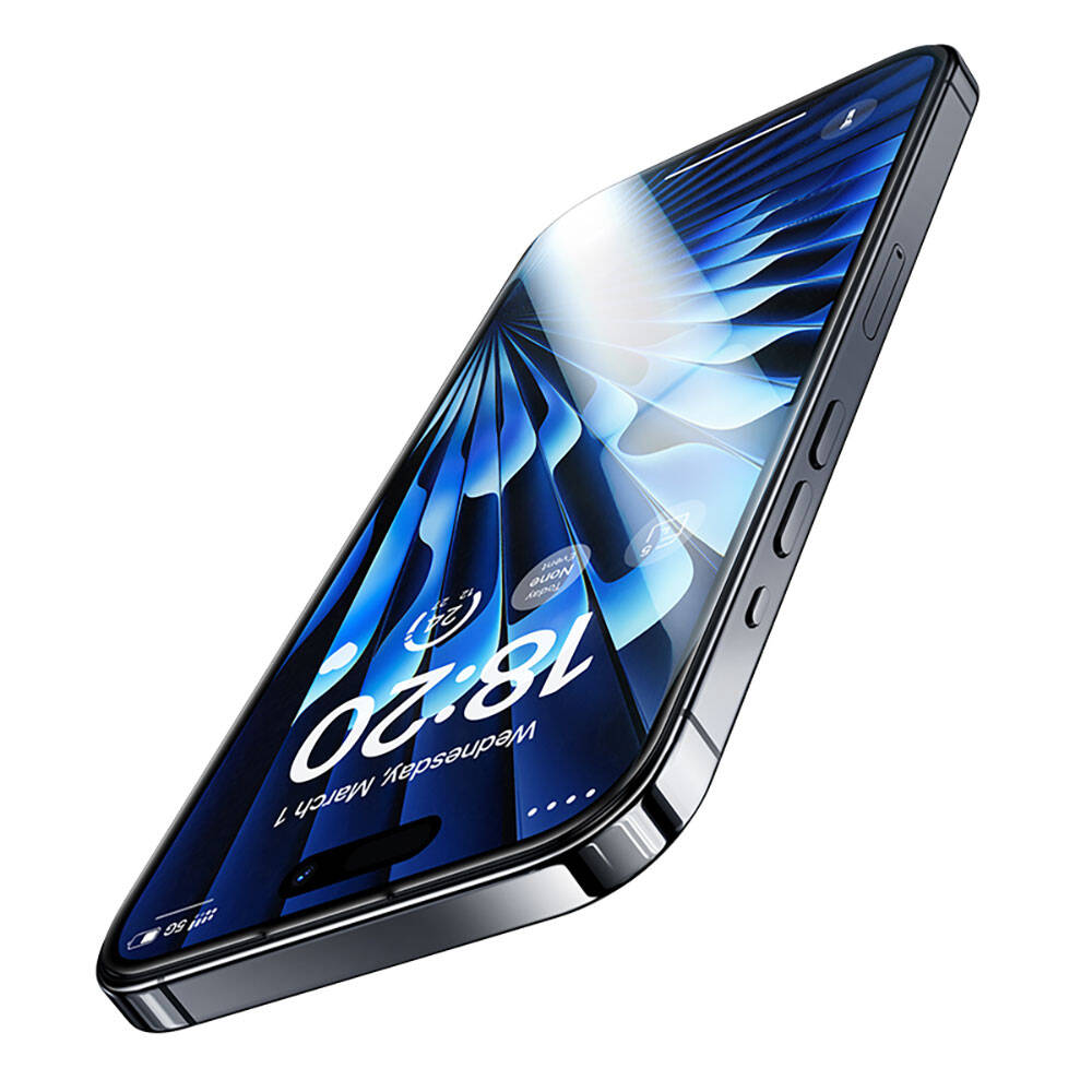 Benks V Pro Safir Shield iPhone 15 Pro Max Ekran Koruyucu + Kolay Uygulama Aparatlı Benks V Pro Safir Shield iPhone 15 Pro Max Ekran Koruyucu + Kolay Uygulama Aparatlı